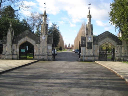 images of Battersea New cemetery, Morden