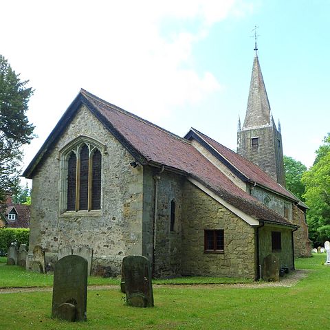 image of Burstow church