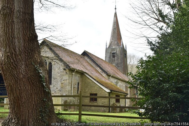 image of Burstow church