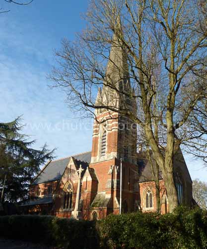 photograph of Bagshot church