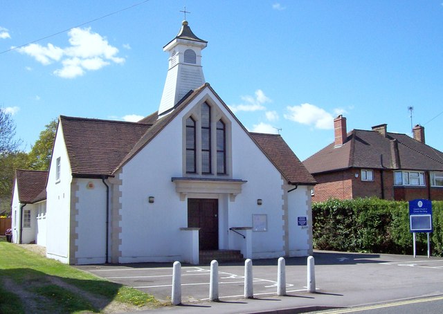 photograph of Bagshot Christ the King church