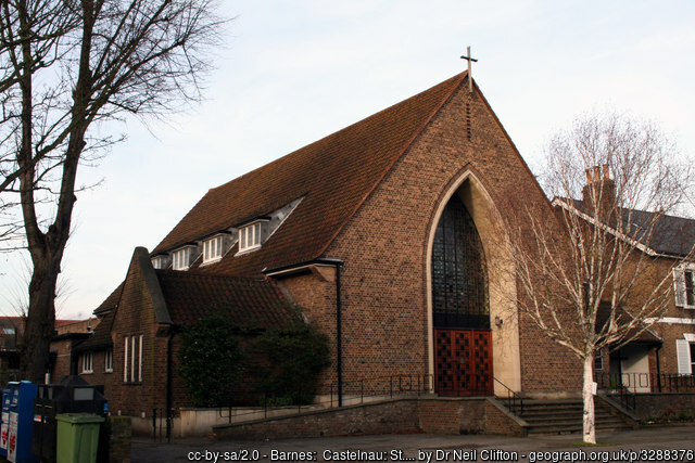 image of Barnes St Osmund church
