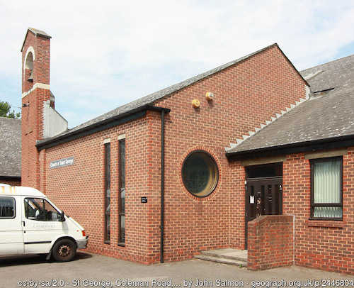 image of the new St George's church
