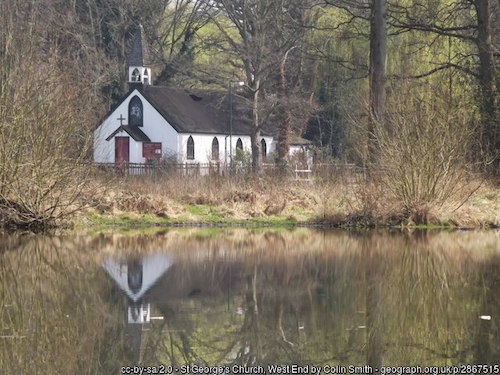 image of St George's church West End Esher