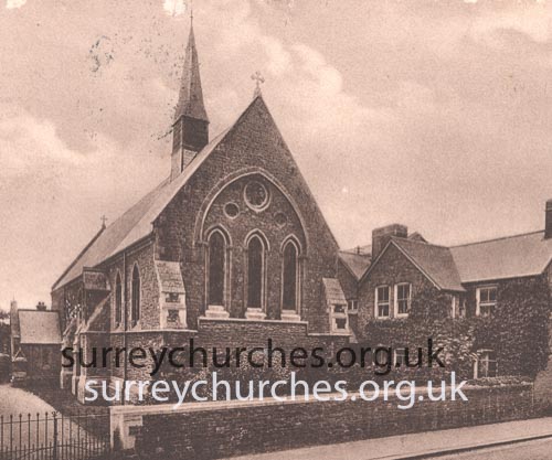 image of the demolished St. Joseph's  church