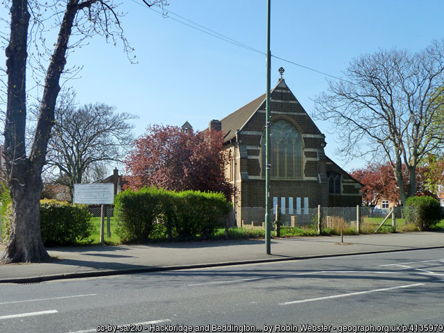 image of Hackbridge church