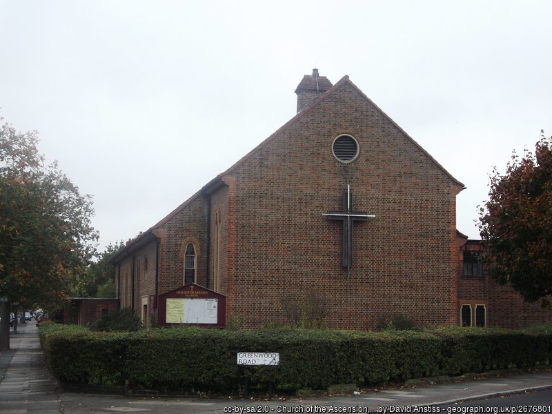 ascension church, Mitcham