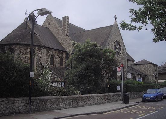 image of the Peckham All Saints church