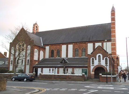 image of South Wimbledon, St. Winefride church