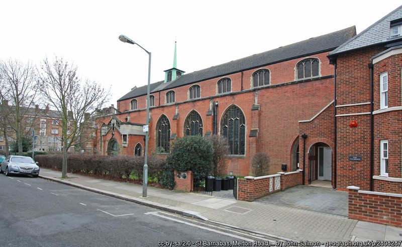 image of Southfields, St. Barnabas church
