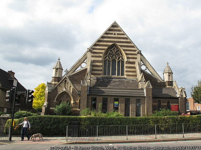 image of West Streatham, St. James church