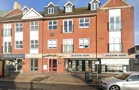 image of the block of flats now on the site of the former Odeon Cinema which was converted to become St. Martin's church