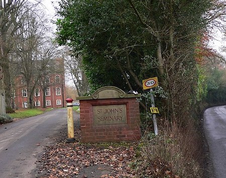 image of ebtrance to former st john seminary